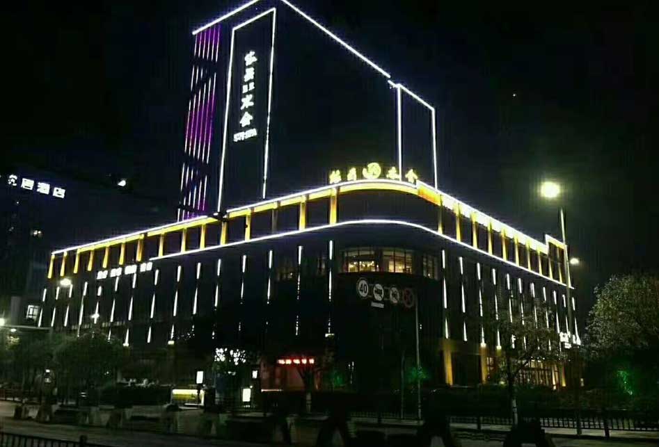 戶外樓體亮化效果圖